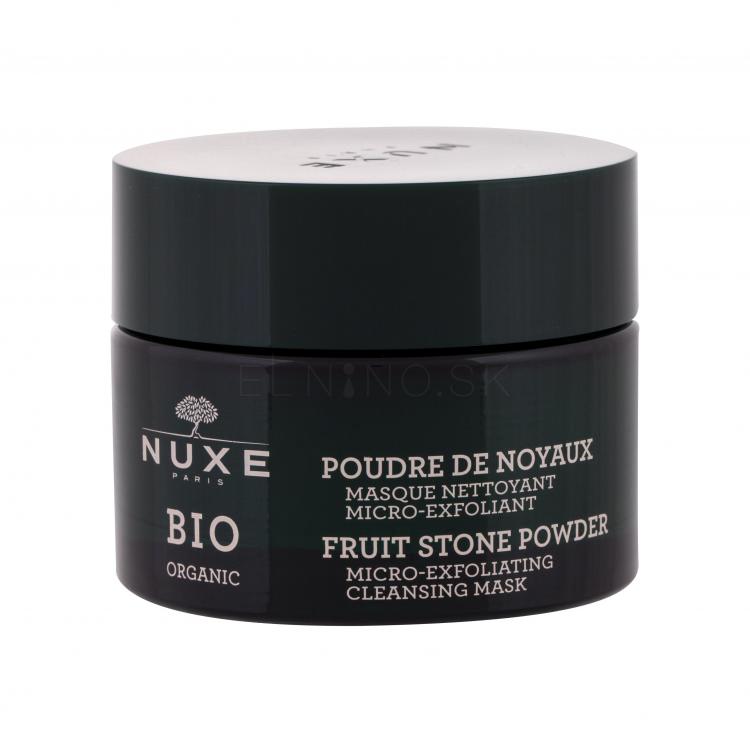 NUXE Bio Organic Fruit Stone Powder Micro-Exfoliating Mask Pleťová maska pre ženy 50 ml