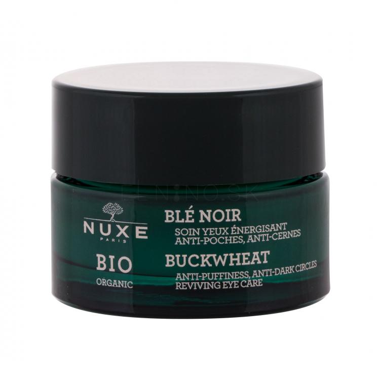 NUXE Bio Organic Buckwheat Eye Care Očný krém pre ženy 15 ml