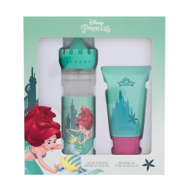 Disney Princess Ariel Darčeková kazeta toaletná voda 100 ml + sprchovací gél 75 ml