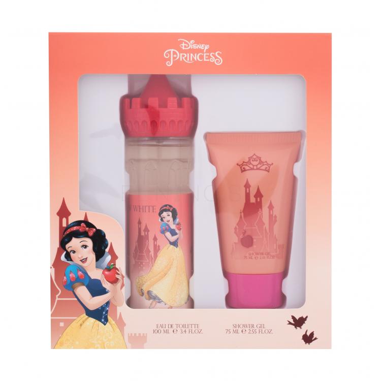 Disney Princess Snow White Darčeková kazeta toaletná voda 100 ml + sprchovací gél 75 ml