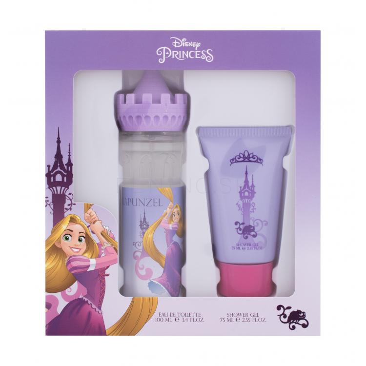 Disney Princess Rapunzel Darčeková kazeta toaletná voda 100 ml + sprchovací gél 75 ml