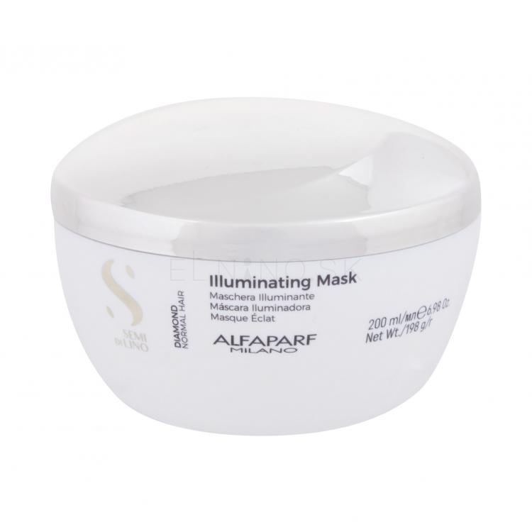 ALFAPARF MILANO Semi Di Lino Diamond llluminating Maska na vlasy pre ženy 200 ml