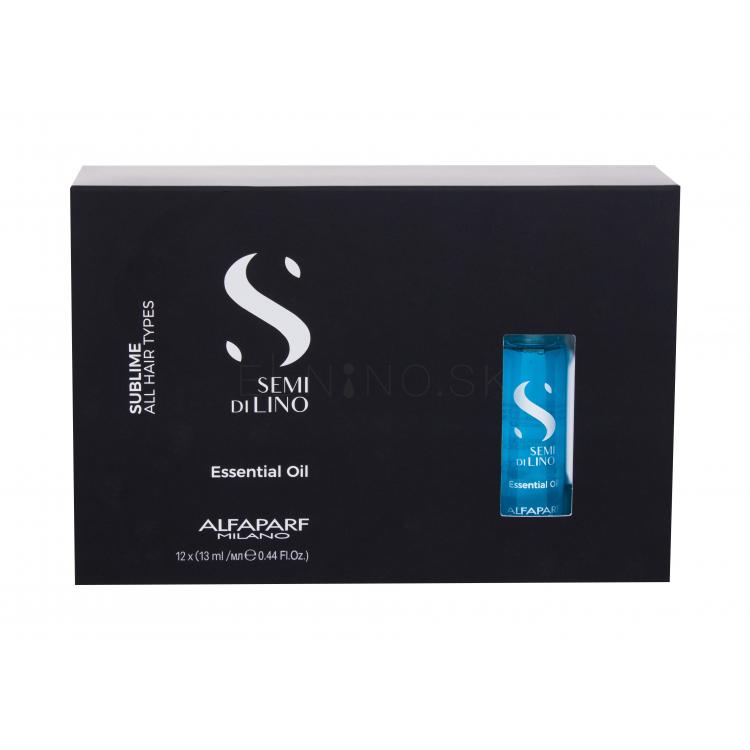 ALFAPARF MILANO Semi Di Lino Sublime Essential Oil Olej na vlasy pre ženy 12x13 ml