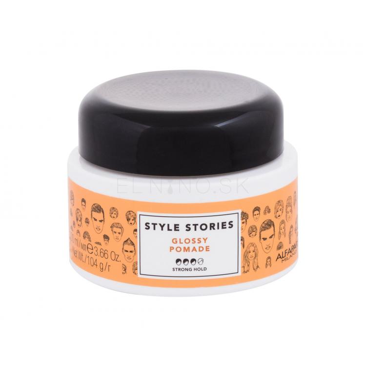 ALFAPARF MILANO Style Stories Glossy Pomade Vosk na vlasy 104 g