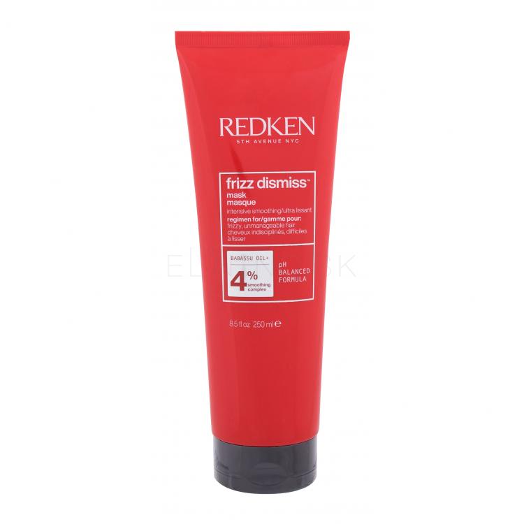 Redken Frizz Dismiss Intense Smoothing Maska na vlasy pre ženy 250 ml
