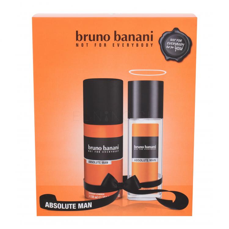 Bruno Banani Absolute Man Darčeková kazeta dezodorant v skle 75 ml + deospray 150 ml