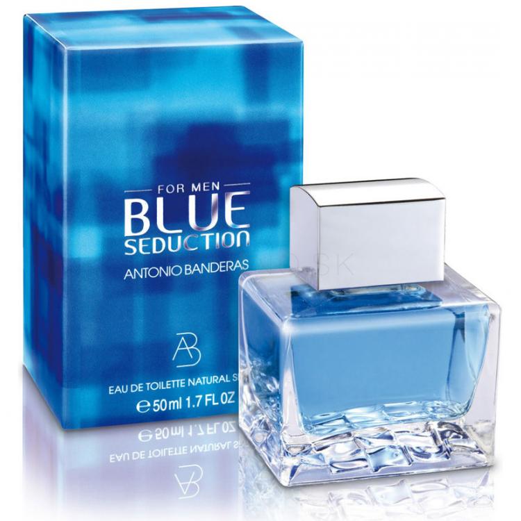 Antonio Banderas Blue Seduction For Men Toaletná voda pre mužov 100 ml poškodená krabička