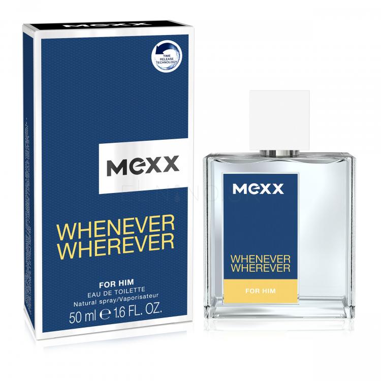Mexx Whenever Wherever Toaletná voda pre mužov 50 ml