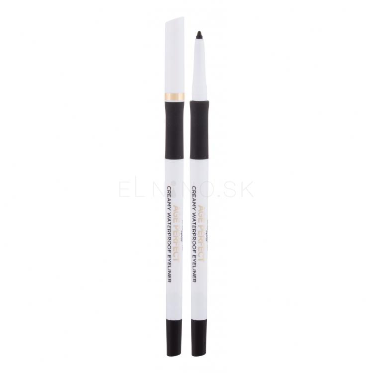 L&#039;Oréal Paris Age Perfect Creamy Waterproof Eyeliner Ceruzka na oči pre ženy 1,2 g Odtieň 01 Creamy Black