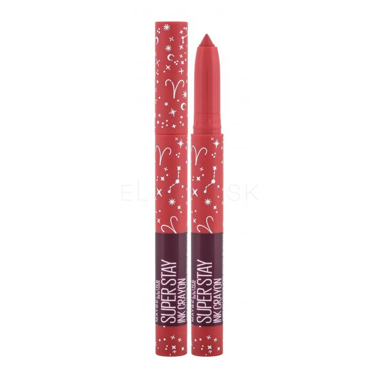 Maybelline Superstay Ink Crayon Matte Zodiac Rúž pre ženy 1,5 g Odtieň 45 Hustle In Heels