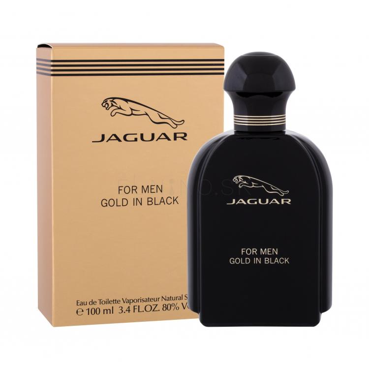Jaguar For Men Gold in Black Toaletná voda pre mužov 100 ml