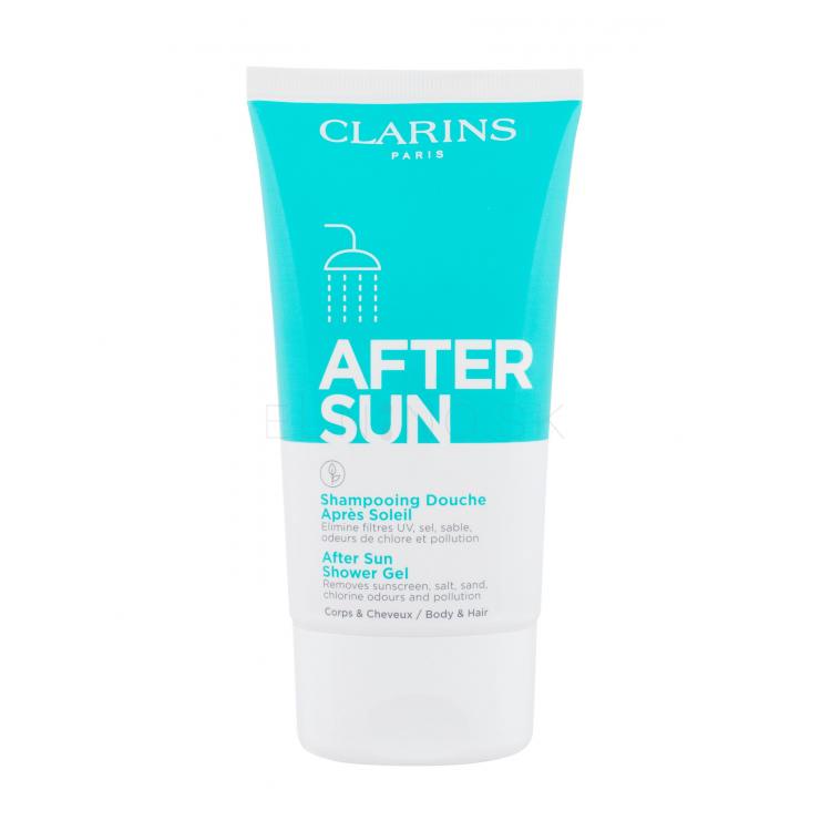 Clarins After Sun Shower Gel Body &amp; Hair Prípravok po opaľovaní pre ženy 150 ml