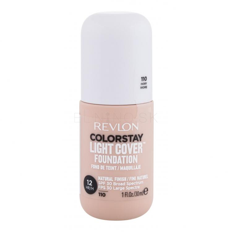 Revlon Colorstay™ Light Cover SPF30 Make-up pre ženy 30 ml Odtieň 110 Ivory