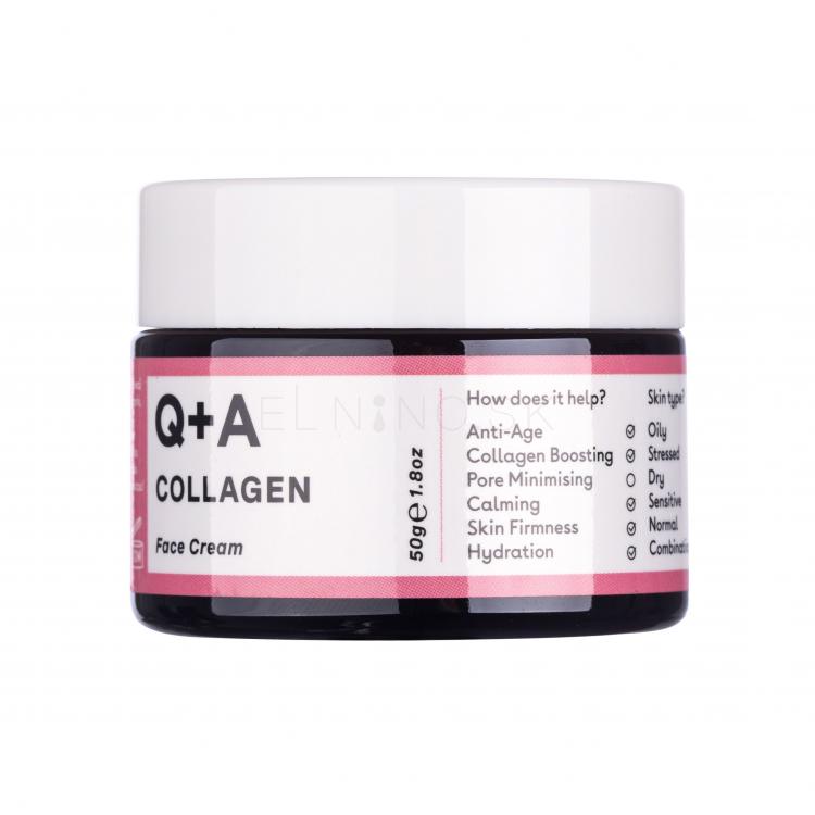 Q+A Collagen Denný pleťový krém pre ženy 50 g