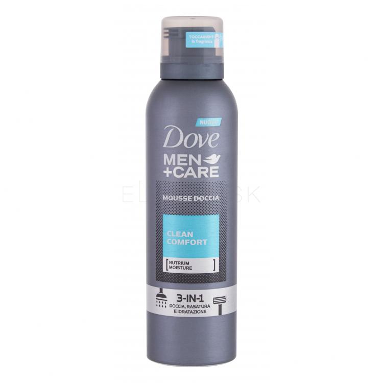 Dove Men + Care Clean Comfort Sprchovací krém pre mužov 200 ml poškodený flakón