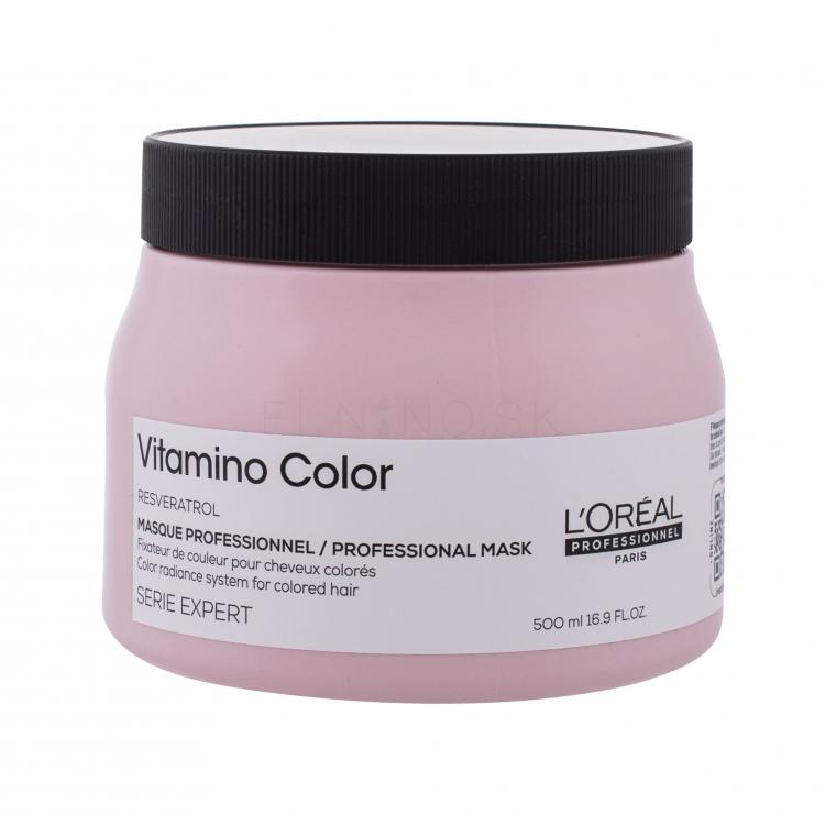 L&#039;Oréal Professionnel Vitamino Color Resveratrol Maska na vlasy pre ženy 500 ml