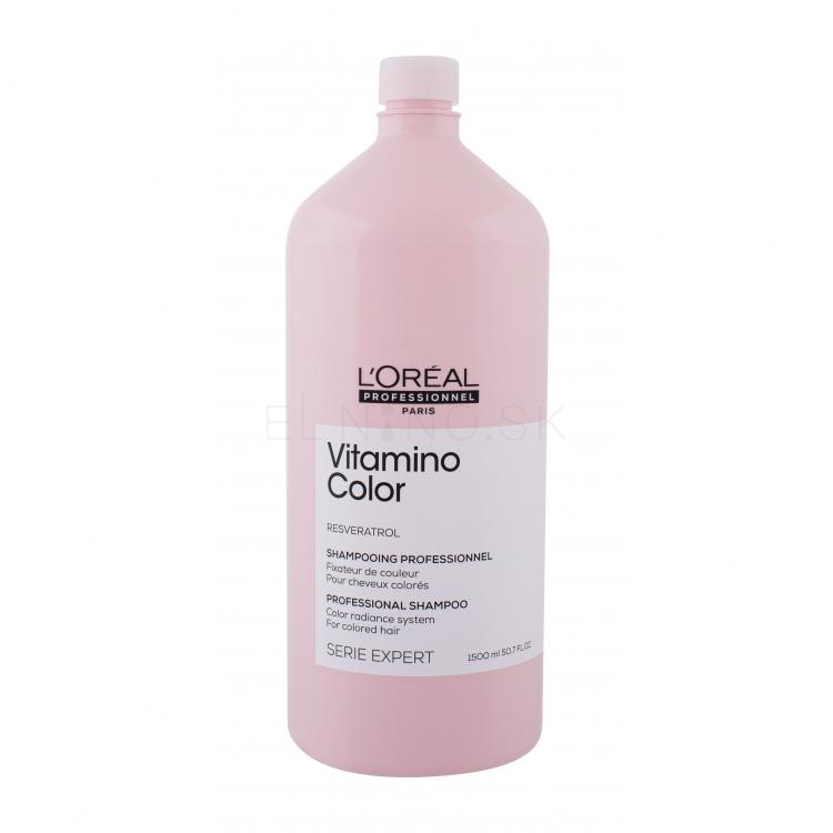 L&#039;Oréal Professionnel Vitamino Color Resveratrol Šampón pre ženy 1500 ml