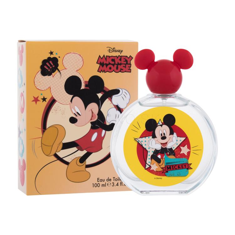 Disney Mickey Mouse Neck And Décolleté Lifting Care Toaletná voda pre deti 100 ml poškodená krabička