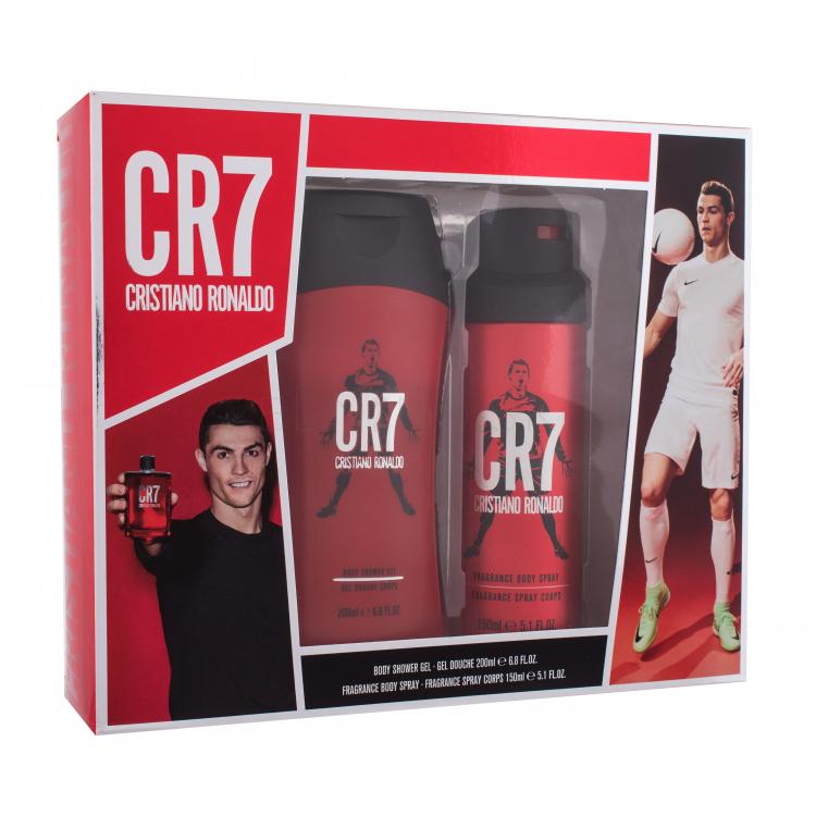 Cristiano Ronaldo CR7 Darčeková kazeta sprchovací gél 200 ml + dezodorant 150 ml