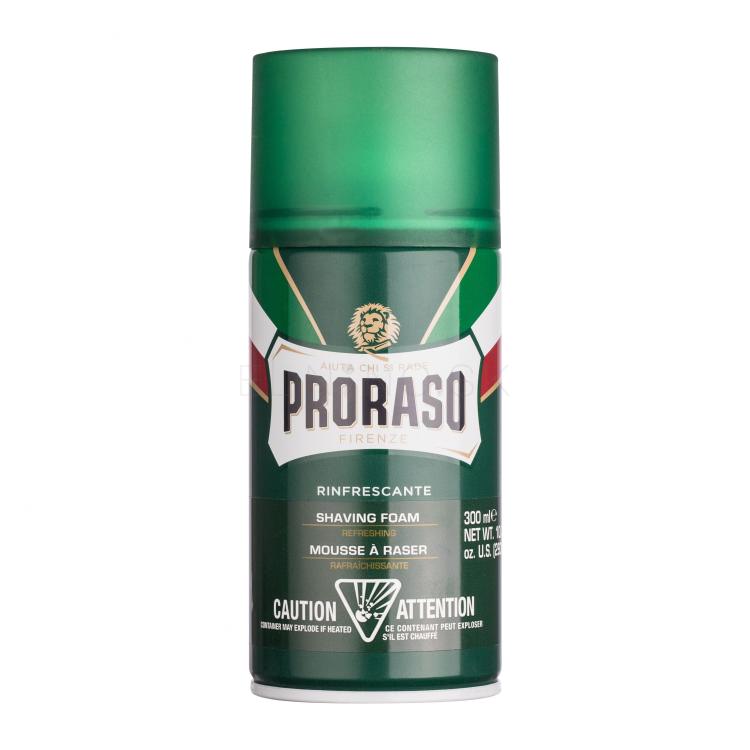 PRORASO Green Shaving Foam Pena na holenie pre mužov 300 ml