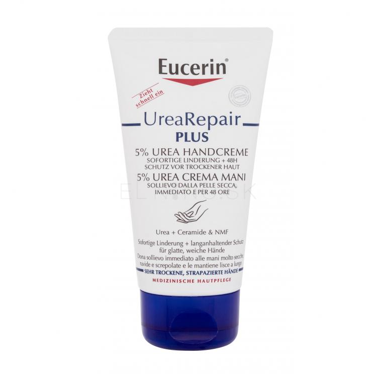 Eucerin UreaRepair Plus 5% Urea Hand Cream Krém na ruky pre ženy 75 ml