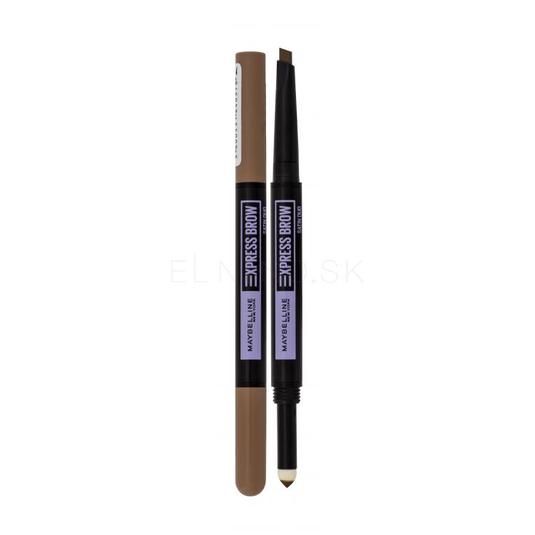 Maybelline Express Brow Satin Duo Ceruzka na obočie pre ženy 0,71 g Odtieň Dark Blonde