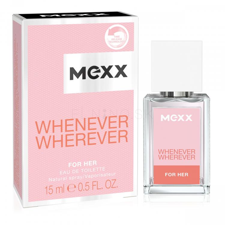 Mexx Whenever Wherever Toaletná voda pre ženy 15 ml