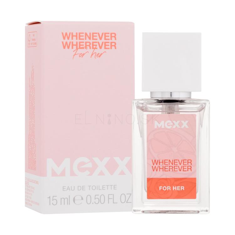 Mexx Whenever Wherever Toaletná voda pre ženy 15 ml