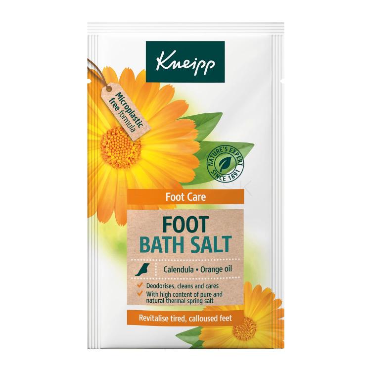 Kneipp Foot Care Foot Bath Salt Calendula &amp; Orange Oil Kúpeľová soľ 40 g