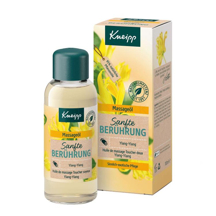 Kneipp Gentle Touch Massage Oil Ylang-Ylang Masážny prípravok 100 ml
