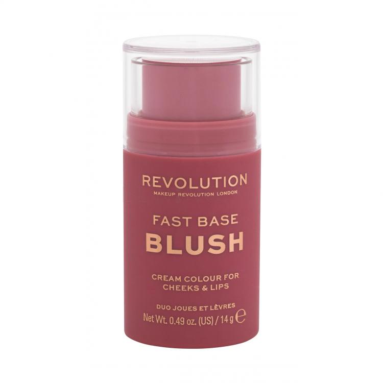 Makeup Revolution London Fast Base Blush Lícenka pre ženy 14 g Odtieň Blush