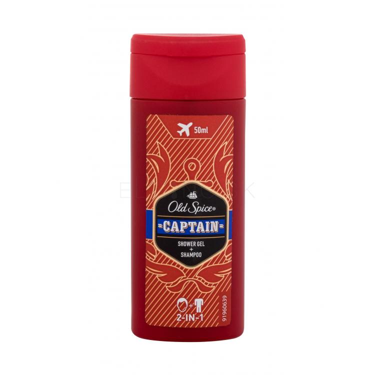 Old Spice Captain 2-In-1 Sprchovací gél pre mužov 50 ml