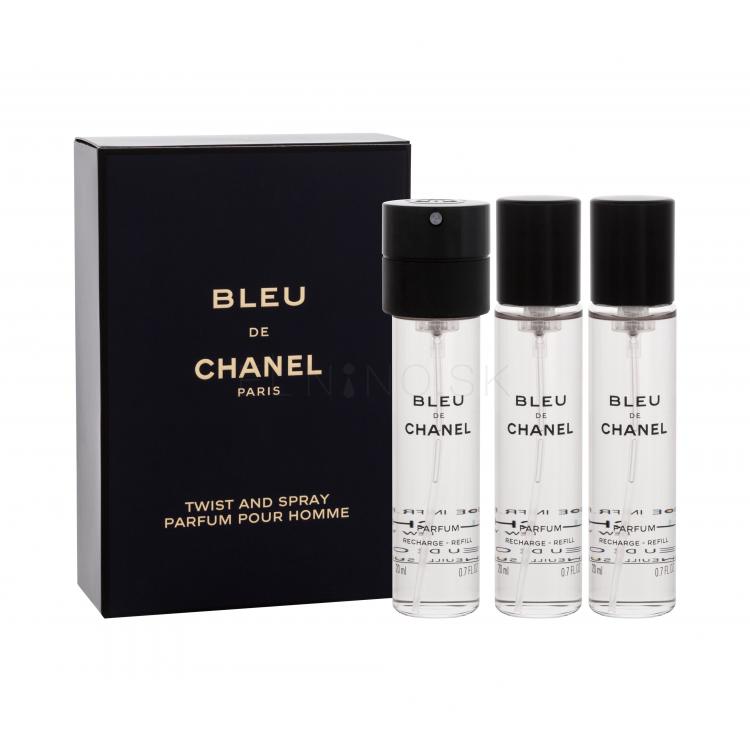 Chanel Bleu de Chanel Parfum pre mužov Náplň 3x20 ml