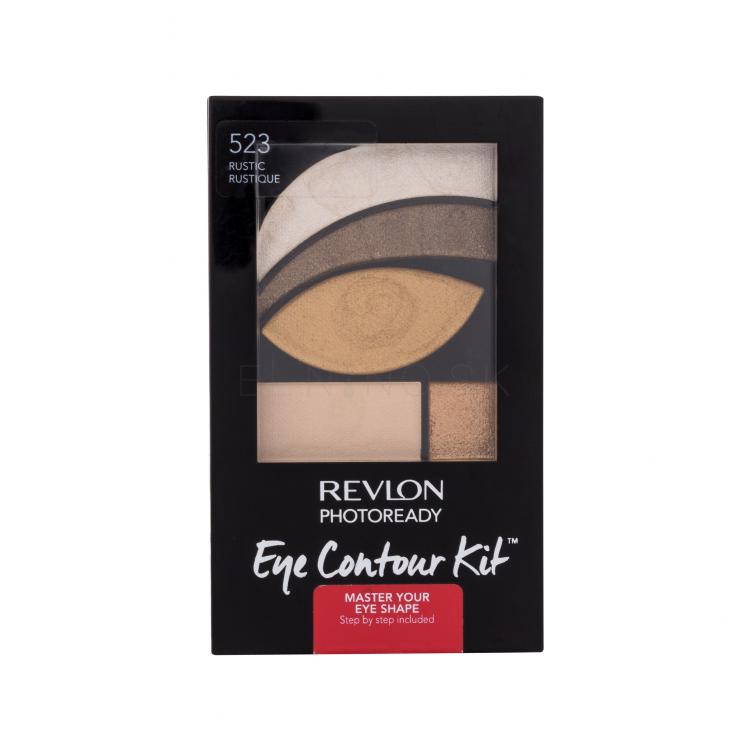 Revlon Photoready Eye Contour Kit Očný tieň pre ženy 2,8 g Odtieň 523 Rustic