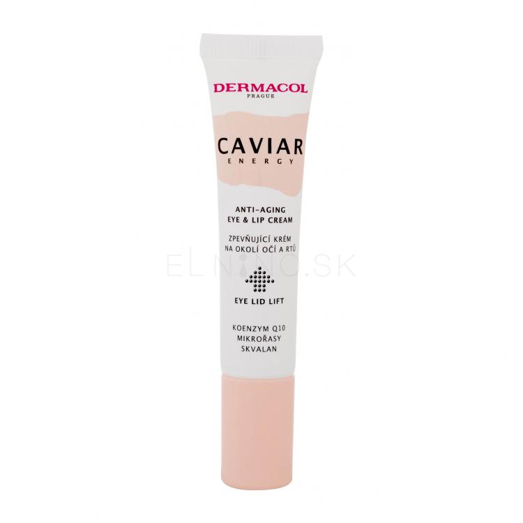 Dermacol Caviar Energy Eye &amp; Lip Očný krém pre ženy 15 ml