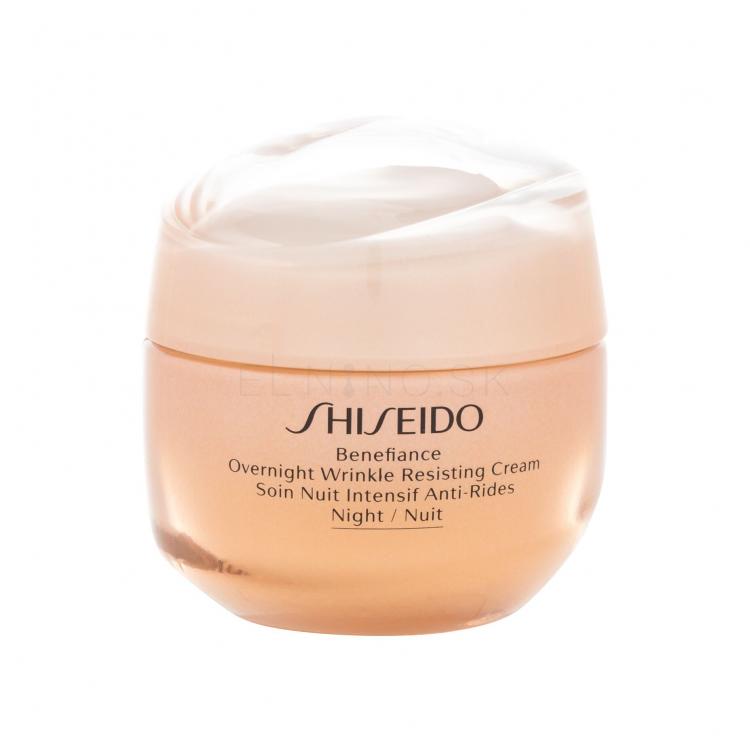 Shiseido Benefiance Overnight Wrinkle Resisting Cream Nočný pleťový krém pre ženy 50 ml