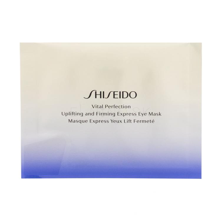 Shiseido Vital Perfection Uplifting &amp; Firming Express Eye Mask Maska na oči pre ženy 12 ks