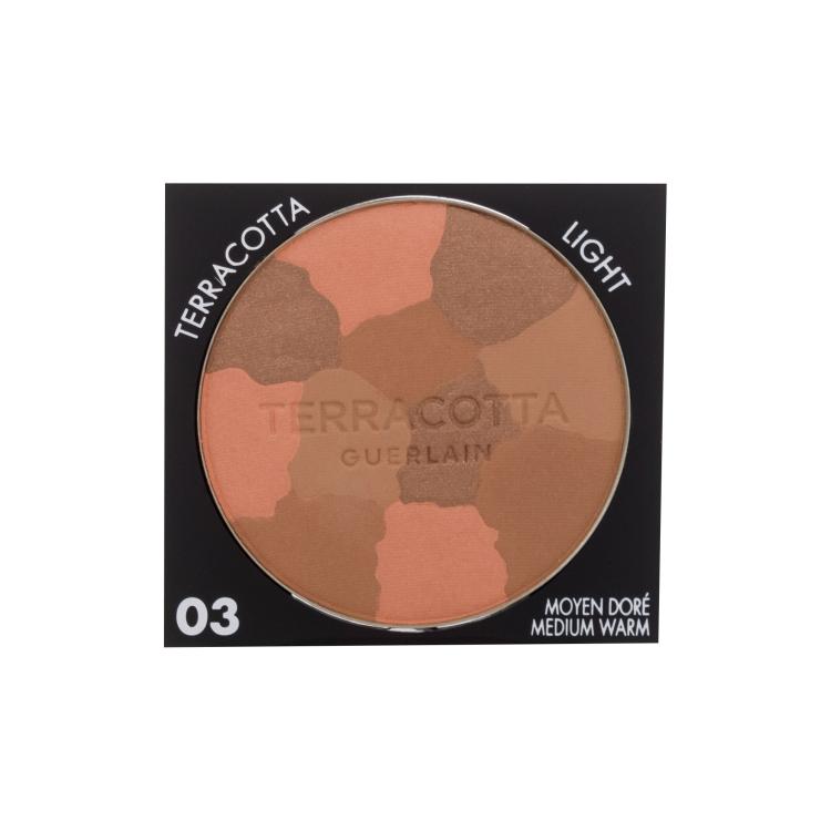 Guerlain Terracotta Light The Sun-Kissed Glow Powder Bronzer pre ženy 6 g Odtieň 03 Medium Warm tester