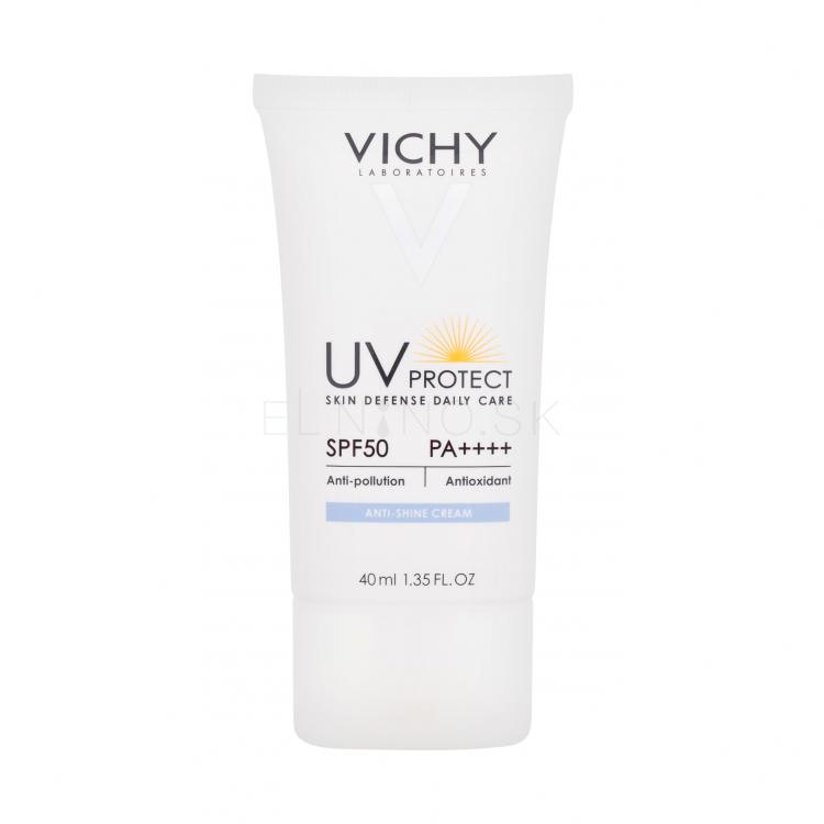 Vichy UV Protect Daily Care Anti-Shine Cream SPF50 Denný pleťový krém pre ženy 40 ml
