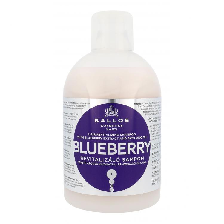 Kallos Cosmetics Blueberry Šampón pre ženy 1000 ml