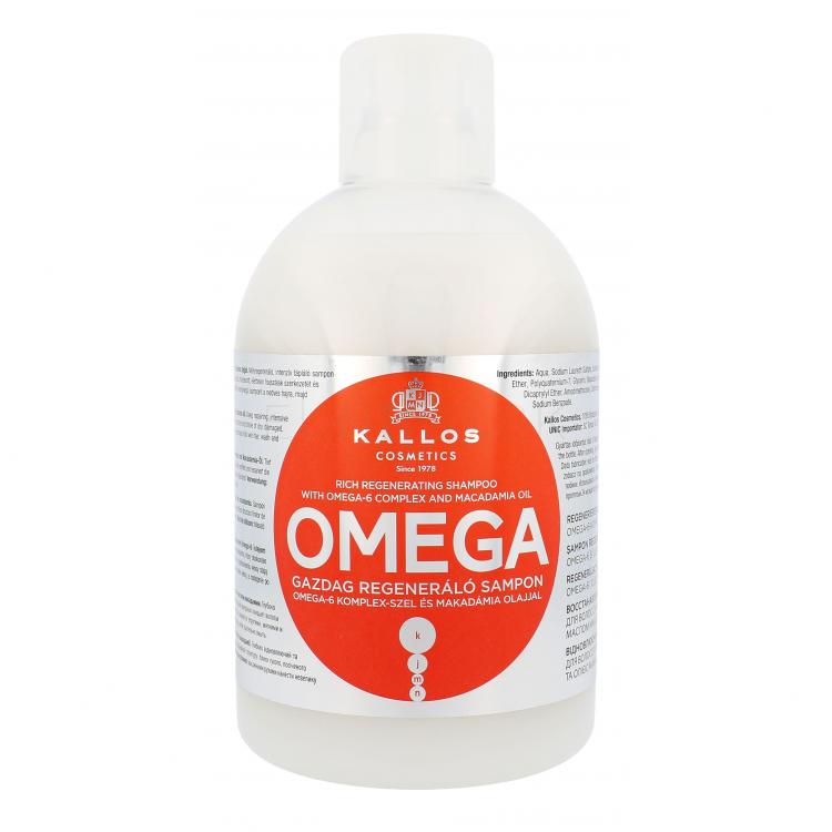 Kallos Cosmetics Omega Šampón pre ženy 1000 ml