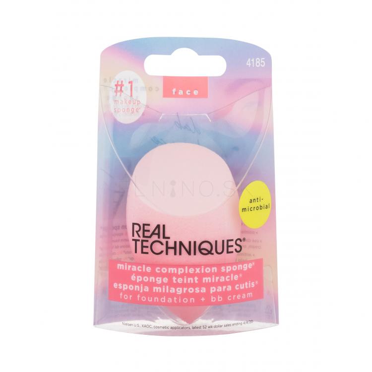 Real Techniques Miracle Complexion Sponge Summer Haze Pink Aplikátor pre ženy 1 ks