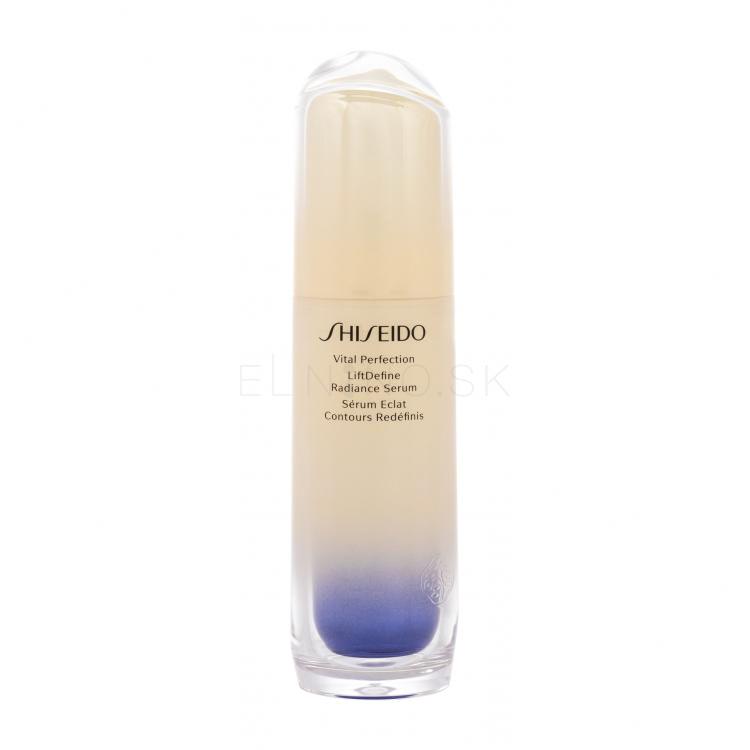 Shiseido Vital Perfection Liftdefine Radiance Serum Pleťové sérum pre ženy 40 ml tester