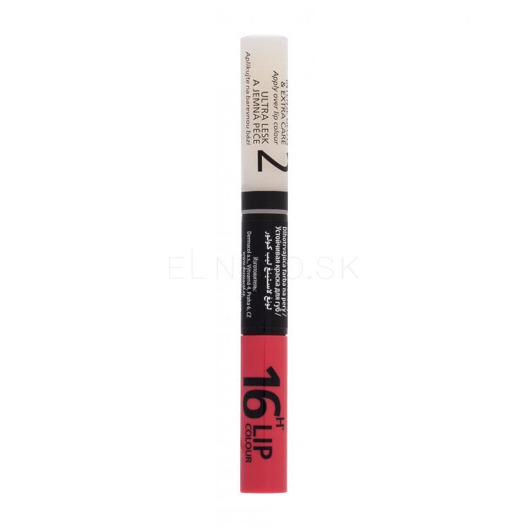 Dermacol 16H Lip Colour Rúž pre ženy 4,8 g Odtieň 02