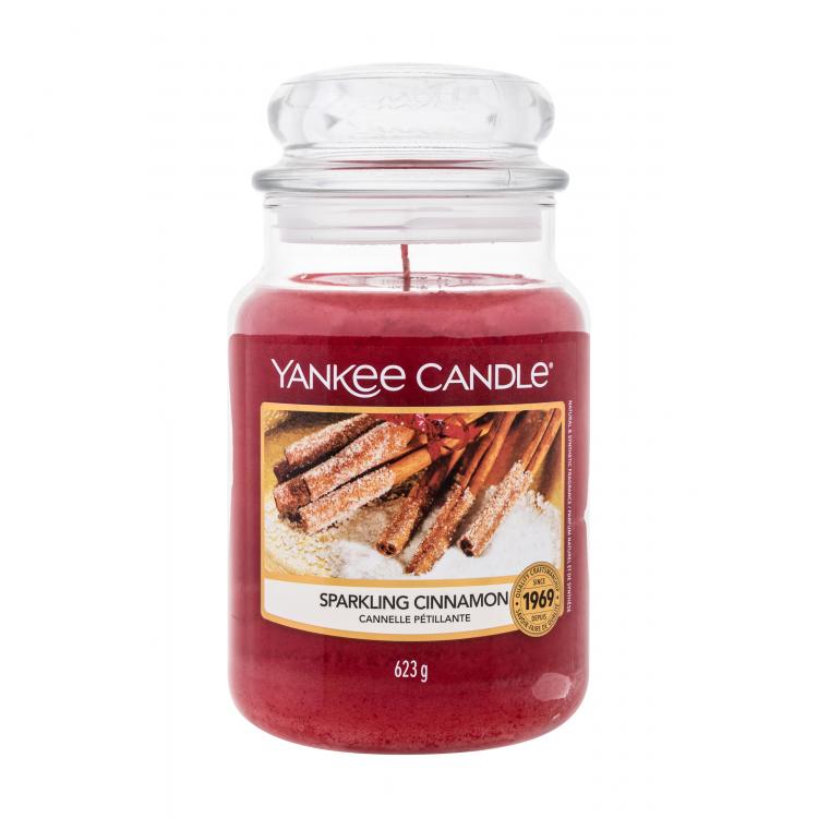 Yankee Candle Sparkling Cinnamon Vonná sviečka 623 g