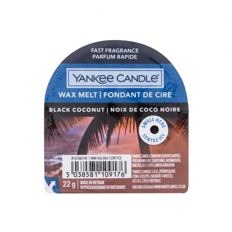 Yankee Candle Black Coconut Vonný vosk 22 g