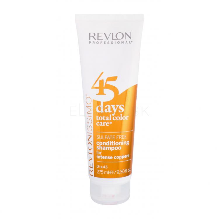 Revlon Professional Revlonissimo 45 Days Conditioning Shampoo Intense Coppers Šampón pre ženy 275 ml