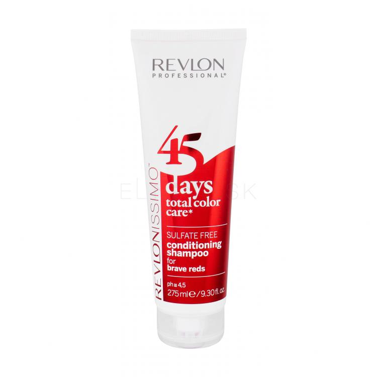 Revlon Professional Revlonissimo 45 Days 2in1 For Brave Reds Šampón pre ženy 275 ml