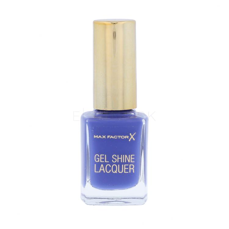 Max Factor Gel Shine Lak na nechty pre ženy 11 ml Odtieň 40 Glazed Cobalt