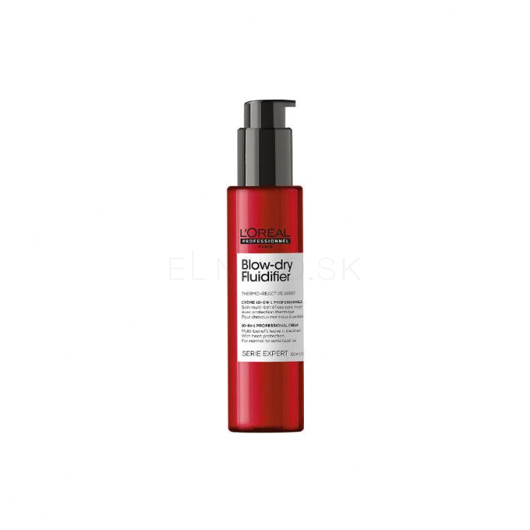 L&#039;Oréal Professionnel Blow-Dry Fluidifier 10-In-1 Professional Cream Pre tepelnú úpravu vlasov pre ženy 150 ml